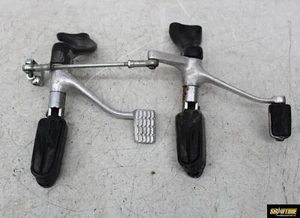 07-20 HARLEY-DAVIDSON SPORTSTER XL883 LEFT RIGHT FOOT PEGS SHIFTER BRAKE PEDALS - Picture 1 of 17