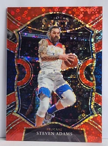 2020-21 Panini Seleziona STEVEN ADAMS Concourse RED DISCO Prizm /49 PELICANS #19 - Foto 1 di 2