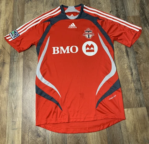 Authentic Adidas MLS Toronto FC Home Football  Soccer Jersey Mens Sz Small Flaw Cover