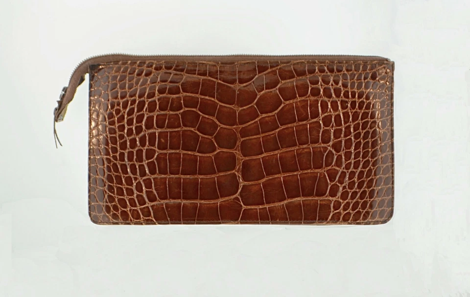 Magnífica bolsa/cartera de cocodrilo Puruti of Beverly Hills personalizada - absolutamente  Foto 1 de 4