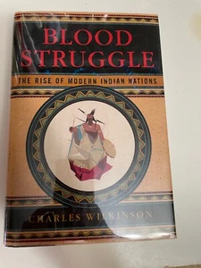 Charles Wilkinson: Blood Struggle, 1st HB w/DJ unsigned - Picture 1 of 9