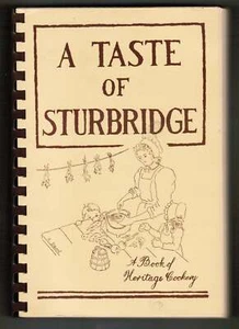 A Taste of Sturbridge 1980 Community Cookbook St. Anne's Parrish Fiskdale, Mass - Picture 1 of 2