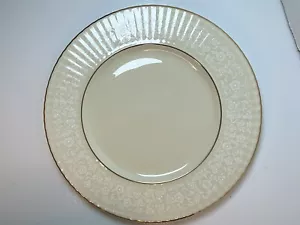 Lenox Temple Collection Zitat Blattgold Trim Essteller 10 3/4" Hergestellt in den USA - Bild 1 von 10