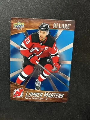 23-24 UD Allure Hockey Lumber Masters LM-12 Nico Hischier - Image 1 of 2