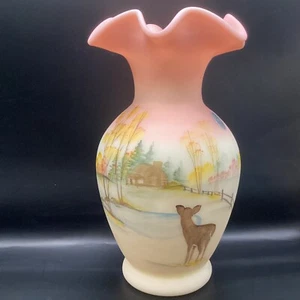 Fenton 2006 4 Seasons Vase - Picture 1 of 2