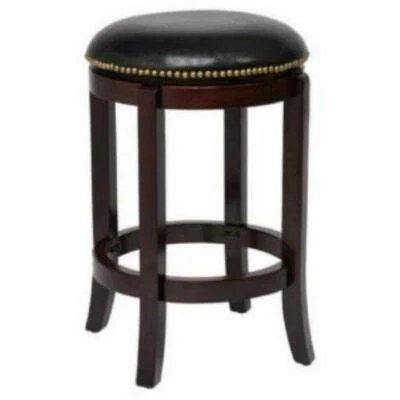 Boraam Cordova Swivel Counter Stool 24'' Cappuccino - Image 1 of 4