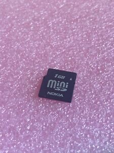 1GB Nokia MiniSD Card Memory Flash Memory Card SDSDM-1024 Japan