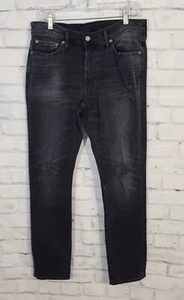Neu Abercrombie athletische skinny schwarze Distressed Jeans, 31×32 - Bild 1 von 9