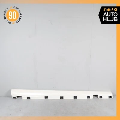 Mercedes W221 S400 S550 Right Side Skirt Rocker Panel Molding Diamond White OEM - Image 1 of 4