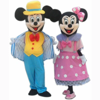 LO ÚLTIMO Traje Adulto Talla MICKEY MOUSE Y MINNIE MOUSE Disfraz Mascota Foto 1 de 4