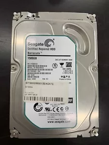Seagate Barracuda ST1500DM003 9YN16G-306 3.5" 1.5TB HDD Hard Drive - Picture 1 of 2