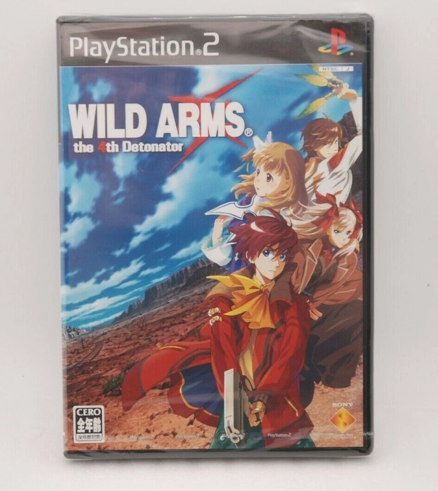 New! PlayStation 2 WILD ARMS the 4th Detonator Promo version Japan import PS2 - Image 1 of 4