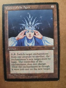 Magic The Gathering Corona de las Edades - Edad de Hielo 1995 Raro Artfiact LP Magic The Gathering - Imagen 1 de 2