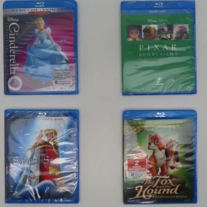 Lot Of 4 Blue-Ray Disc Disney Movie New - Picture 1 of 10