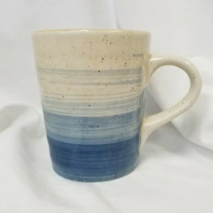 Taza Gibson de gres azul ombre 10 oz pintada a mano **CHIP** - Imagen 1 de 12