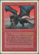 Granite Gargoyle Unlimited VERY HEAVILY PLD Red Rare CARD (237295) ABUGames