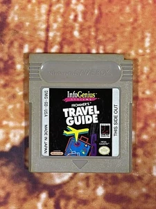 InfoGenius: Frommer's Travel Guide Nintendo Gameboy Spiel Cartridge - Bild 1 von 2