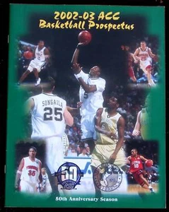Folleto de baloncesto ACC 2002-03 - Imagen 1 de 1