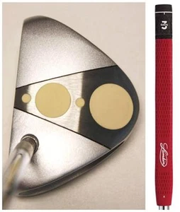 NEW CLASSIC 35" MENS PUTTER STROKE MASTER LAMKIN RED GOLF CLUB PUTTER - Picture 1 of 11