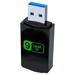 -WLAN-Netzwerkkarte mit 1800 Mbit/S, WiFi6-USB-Adapter, 5-GHz-WLAN-Dongle, 8155 - Bild 1 von 6