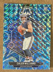 2024 Mosaic Caleb Williams RC Reactive Blue Prizm Rookie #301 Chicago Bears - Bild 1 von 2