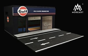 Maintenance Shop Diorama 15x18x7,7 cm  - GULF - More Art 1:64 - Bild 1 von 6