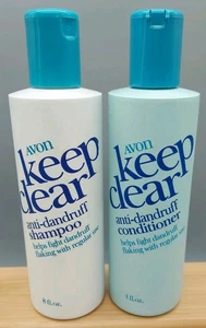 Vintage Avon Keep Clear Anti Schuppen Shampoo Shampoo & Conditioner alte Formel - Bild 1 von 4