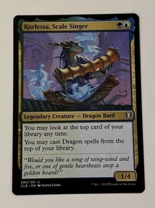 MTG Korlessa, Scale Singer - Commander Legends: Battle for Baldur's Gate NM - Picture 1 of 2