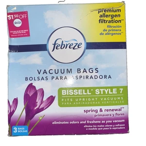 Febreze BISSELL Style 7 Bodenstaubsaugerbeutel, 3er Pack, FRÜHLING & ERNEUERUNG - Bild 1 von 2