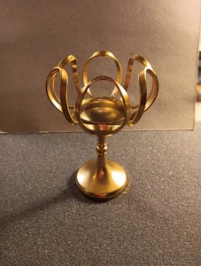 Kerzenhalter Vergoldet  24 Karat Joska - Bild 1 von 3