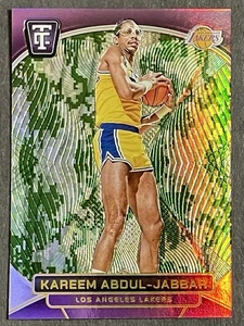 Espejo camuflado Kareem Abdul Jabbar 2024-25 Panini totalmente certificado ¡6/25! LA Lakers - Imagen 1 de 2