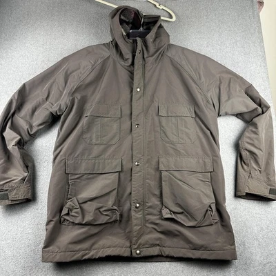 Vintage L.L.Bean Baxter State Parka Jacket Mens XL Brown Hooded Wool Lined USA - Image 1 of 4