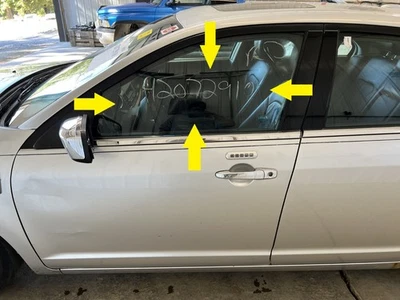 07-12 LINCOLN MKZ DRIVERS PUERTA LATERAL IZQUIERDA CRISTAL TINTADO Foto 1 de 4