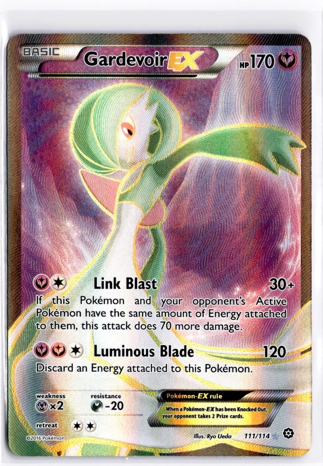 2016 TCG Pokémon #111 Gardevoir ex 111/114 Holo Full Art Steam Siege - Image 1 of 4