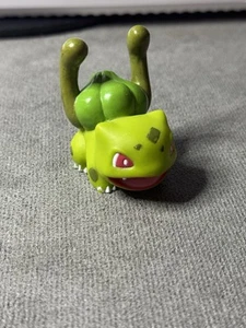 Pokemon Shiny Bulbasaur 2004 Pokemon 1.5" Finger Puppet Figure (USA SELLER) - Picture 1 of 4