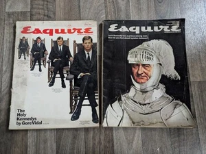 2 Ausgaben des ESQUIRE Magazins für Männer Nov 1965 & April 1967 Kennedys Cover - Bild 1 von 24