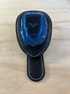 NEW Car Sun Visor Leather Glasses Sunglasses Clip For CORVETTE Eyeglass Holder - Picture 1 of 9