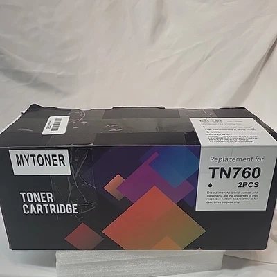 My Toner , Toner Cartridge TN760 2PCS - Image 1 of 4