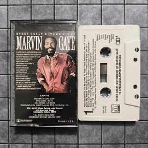 Every Great Motown Hit of Marvin Gaye - (Cassette Tape, 1983) - VERY GOOD - Picture 1 of 2
