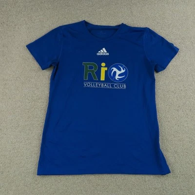 Camiseta Adidas Mujer Mediana Creator Camiseta Deportiva Atlética Club de Voleibol Río Foto 1 de 4