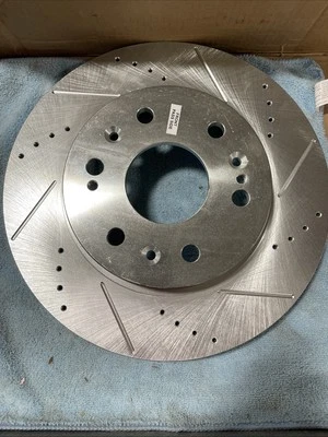 Paso delantero Power Stop AR8654XR perforado y ranurado.  Se adapta a Cadillac Escalade 2007 Foto 1 de 4