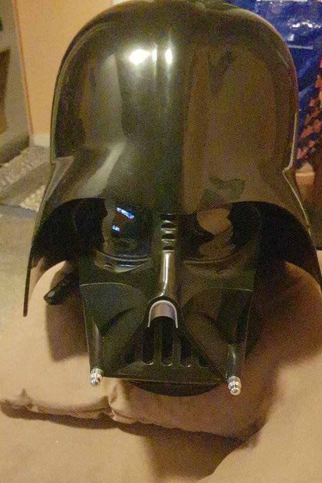 Star Wars DARTH VADER 2 Piece Helmet Helm (Rubies) Kostüm Karneval Fasching 2005 - Bild 1 von 3