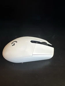 logitech mouse model 305 wireless color white slightly used without box - Picture 1 of 2