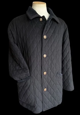 Men’s Brooklyn X Loro Piana Superfine Wool Quilted Jacket Coat Size XL/XXL - Image 1 of 4
