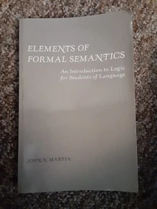 Elements of Formal Semantics: An Introduction to the Mathematical Theory of... - Picture 1 of 7
