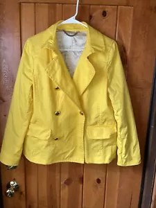 J Crew Jacke Größe 10 gelb - SIEHE DETAILS - Bild 1 von 12