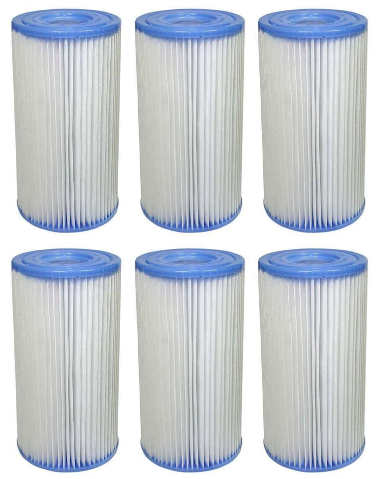6 Stück Intex Filter Typ A 29000/29002 Filterkartusche Ersatzfilter Poolfilter - Bild 1 von 1