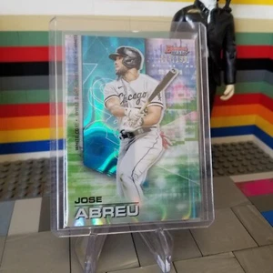 2021 Bowman’s Best Jose Abreu Aqua Lava Refractor /199 Chicago White Sox #23 - Picture 1 of 2