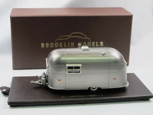 Remolque Brooklin Models BRK 54M 1953 Airstream Wanderer metal desnudo 1/43 - Imagen 1 de 6