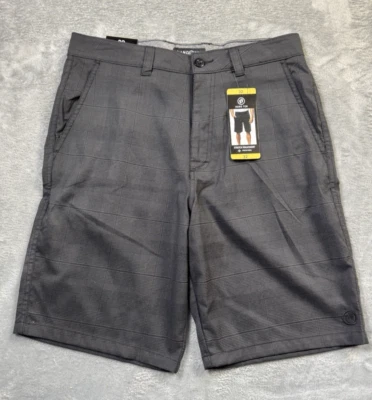 Pantalones Cortos Hombre Hang Ten Tela Elástica Negros Talla 32 Artículo #1087701 Nuevos con Etiquetas Foto 1 de 4